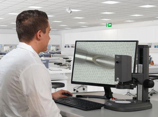 Makrolite-4K-digital-microscope-bench-stand-medical-device-lab