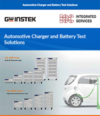 Automotive Charger and Battery Test Solutions